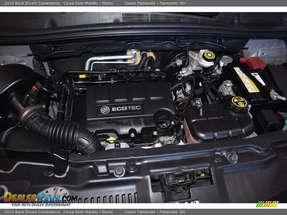2013 Buick Encore Convenience Cocoa Silver Metallic / Ebony Photo #6