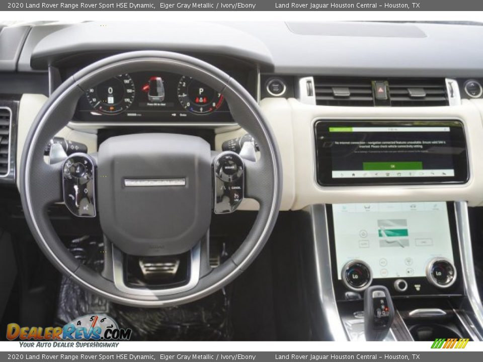 2020 Land Rover Range Rover Sport HSE Dynamic Eiger Gray Metallic / Ivory/Ebony Photo #26