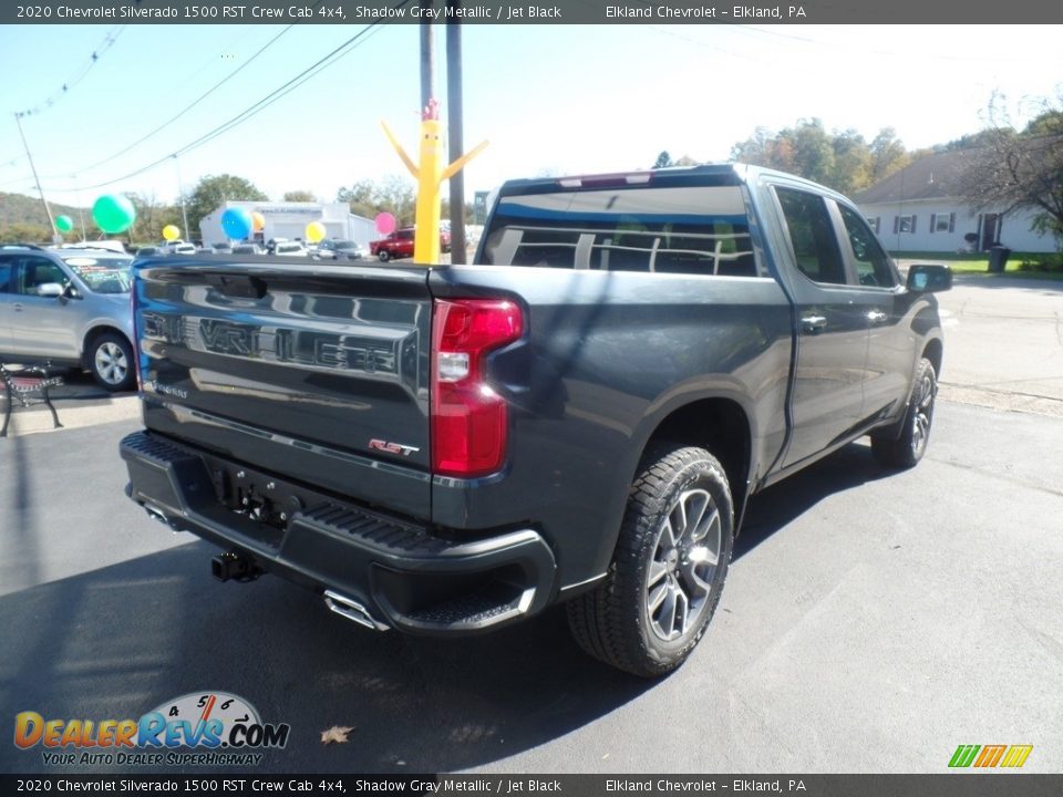 2020 Chevrolet Silverado 1500 RST Crew Cab 4x4 Shadow Gray Metallic / Jet Black Photo #6