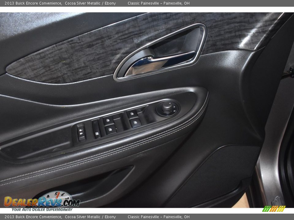 2013 Buick Encore Convenience Cocoa Silver Metallic / Ebony Photo #10