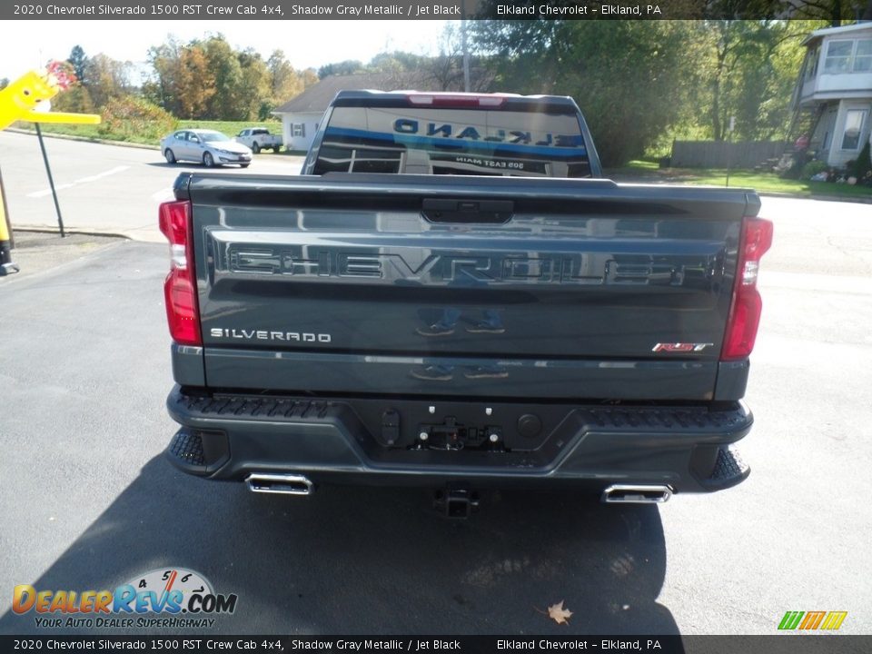 2020 Chevrolet Silverado 1500 RST Crew Cab 4x4 Shadow Gray Metallic / Jet Black Photo #7