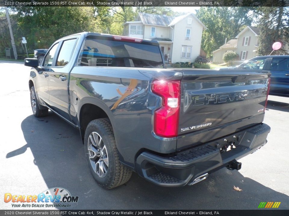 2020 Chevrolet Silverado 1500 RST Crew Cab 4x4 Shadow Gray Metallic / Jet Black Photo #8