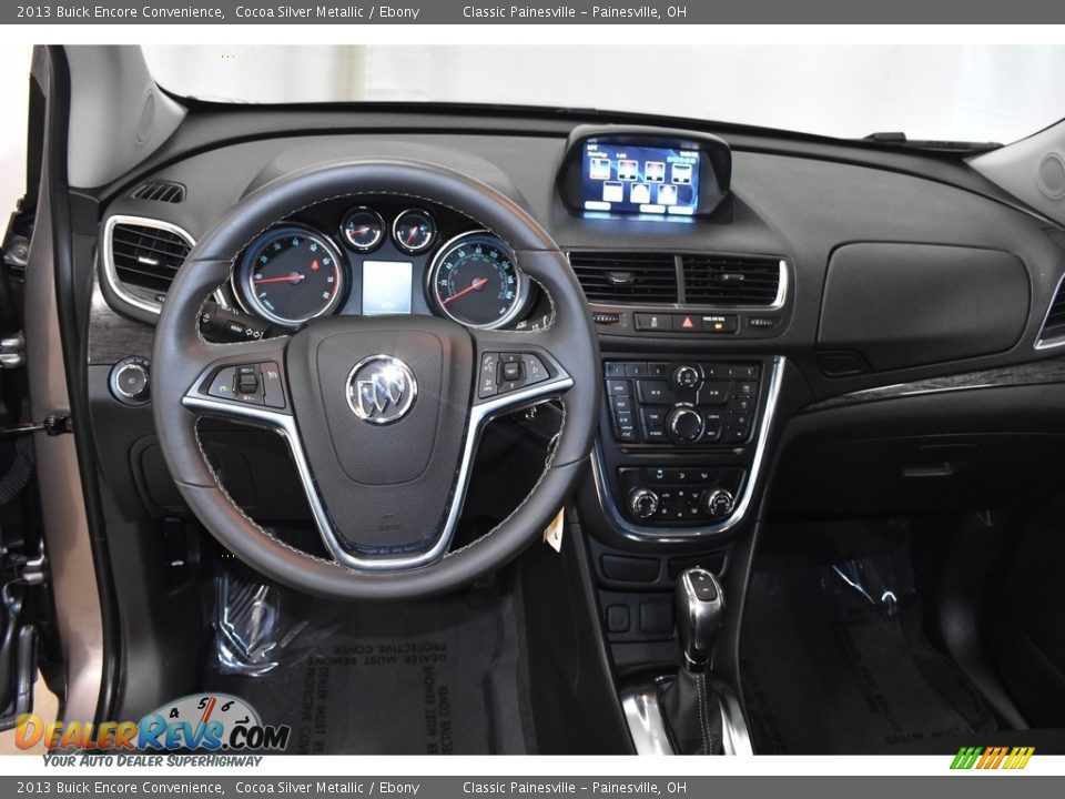 2013 Buick Encore Convenience Cocoa Silver Metallic / Ebony Photo #12