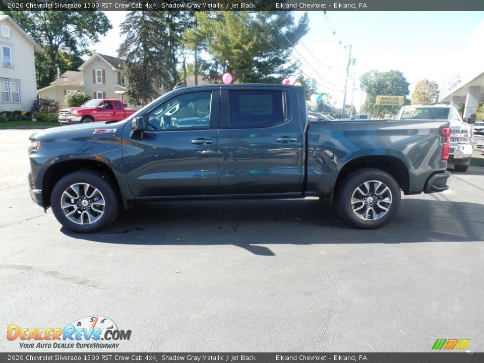 2020 Chevrolet Silverado 1500 RST Crew Cab 4x4 Shadow Gray Metallic / Jet Black Photo #9