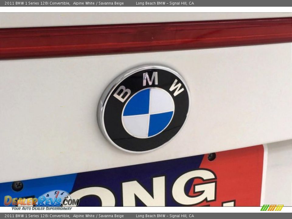 2011 BMW 1 Series 128i Convertible Alpine White / Savanna Beige Photo #22