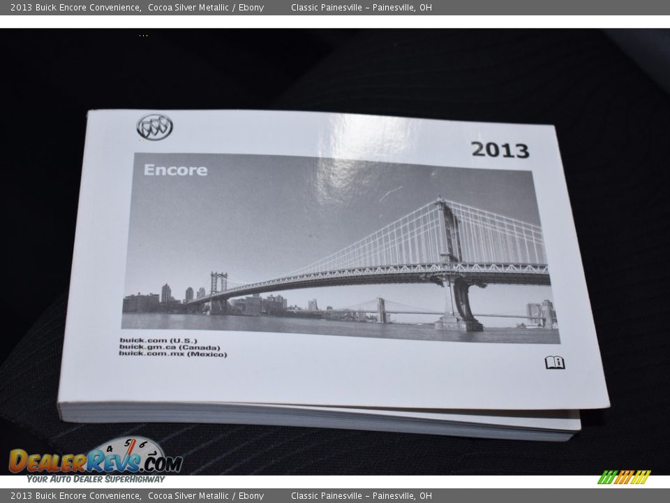 2013 Buick Encore Convenience Cocoa Silver Metallic / Ebony Photo #17