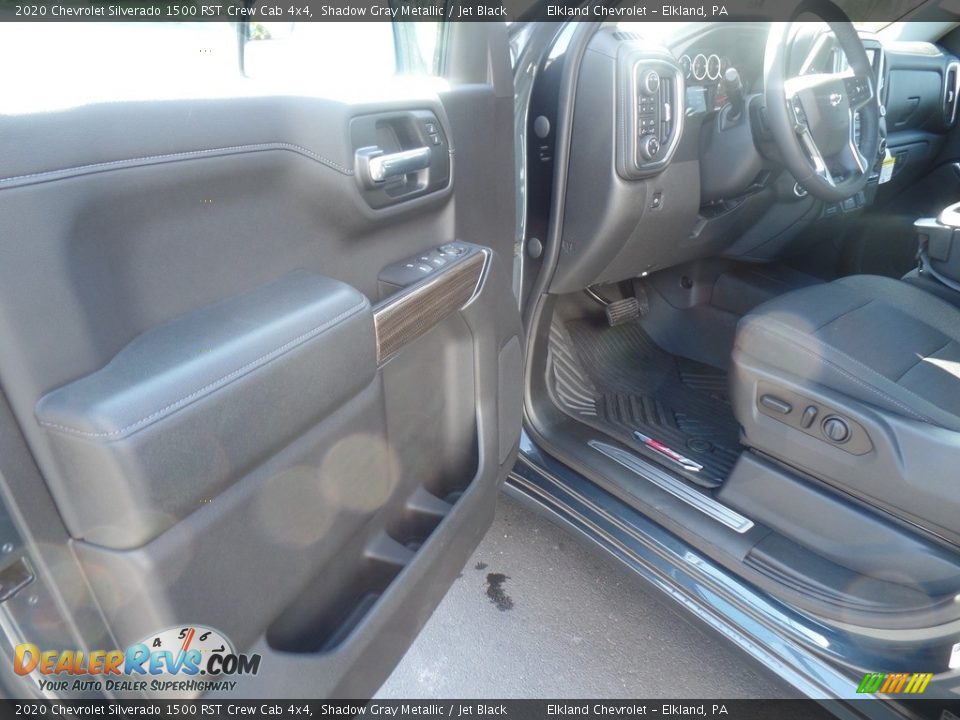2020 Chevrolet Silverado 1500 RST Crew Cab 4x4 Shadow Gray Metallic / Jet Black Photo #14