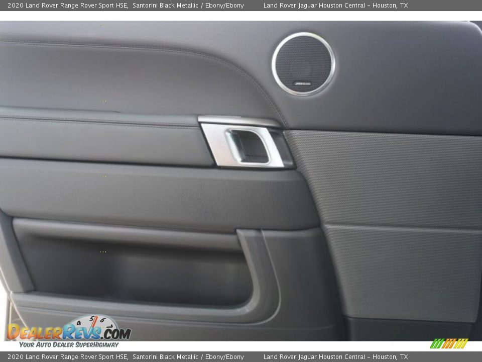 2020 Land Rover Range Rover Sport HSE Santorini Black Metallic / Ebony/Ebony Photo #20