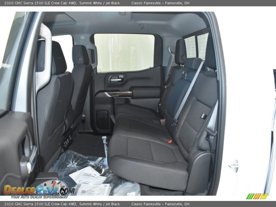 Rear Seat of 2020 GMC Sierra 1500 SLE Crew Cab 4WD Photo #6