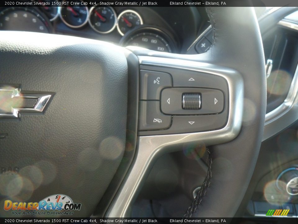 2020 Chevrolet Silverado 1500 RST Crew Cab 4x4 Shadow Gray Metallic / Jet Black Photo #21
