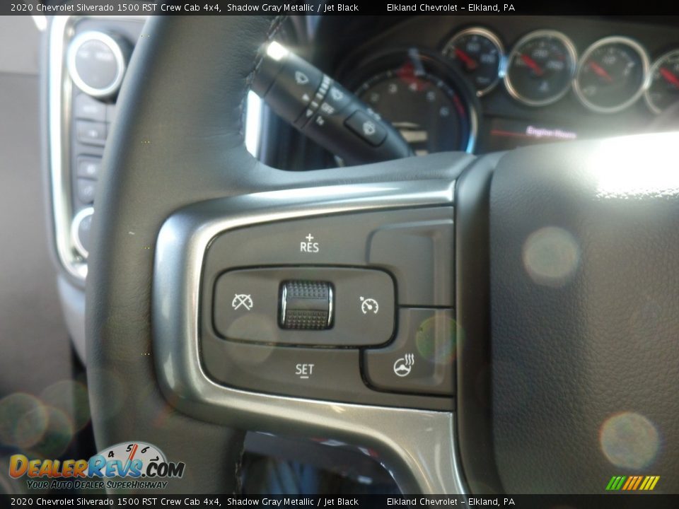 2020 Chevrolet Silverado 1500 RST Crew Cab 4x4 Shadow Gray Metallic / Jet Black Photo #22