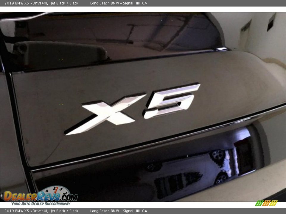 2019 BMW X5 xDrive40i Jet Black / Black Photo #7