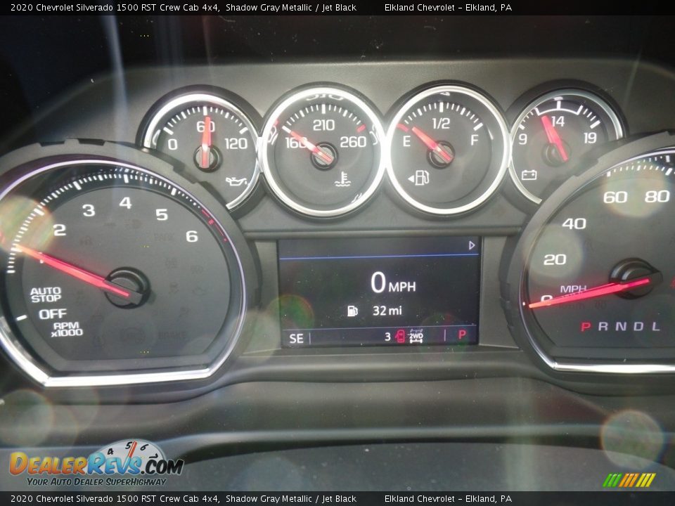 2020 Chevrolet Silverado 1500 RST Crew Cab 4x4 Gauges Photo #24