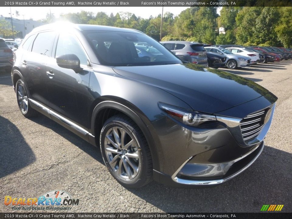 2019 Mazda CX-9 Grand Touring AWD Machine Gray Metallic / Black Photo #3