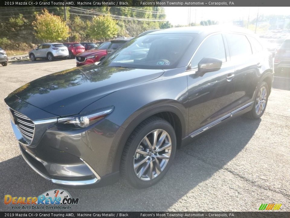 2019 Mazda CX-9 Grand Touring AWD Machine Gray Metallic / Black Photo #5