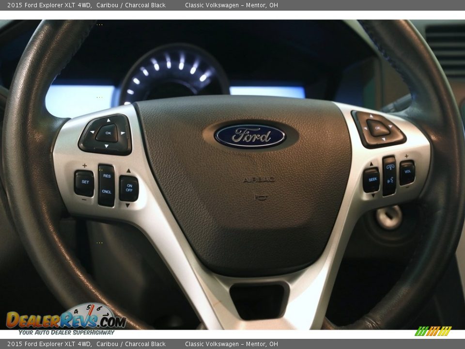 2015 Ford Explorer XLT 4WD Caribou / Charcoal Black Photo #7