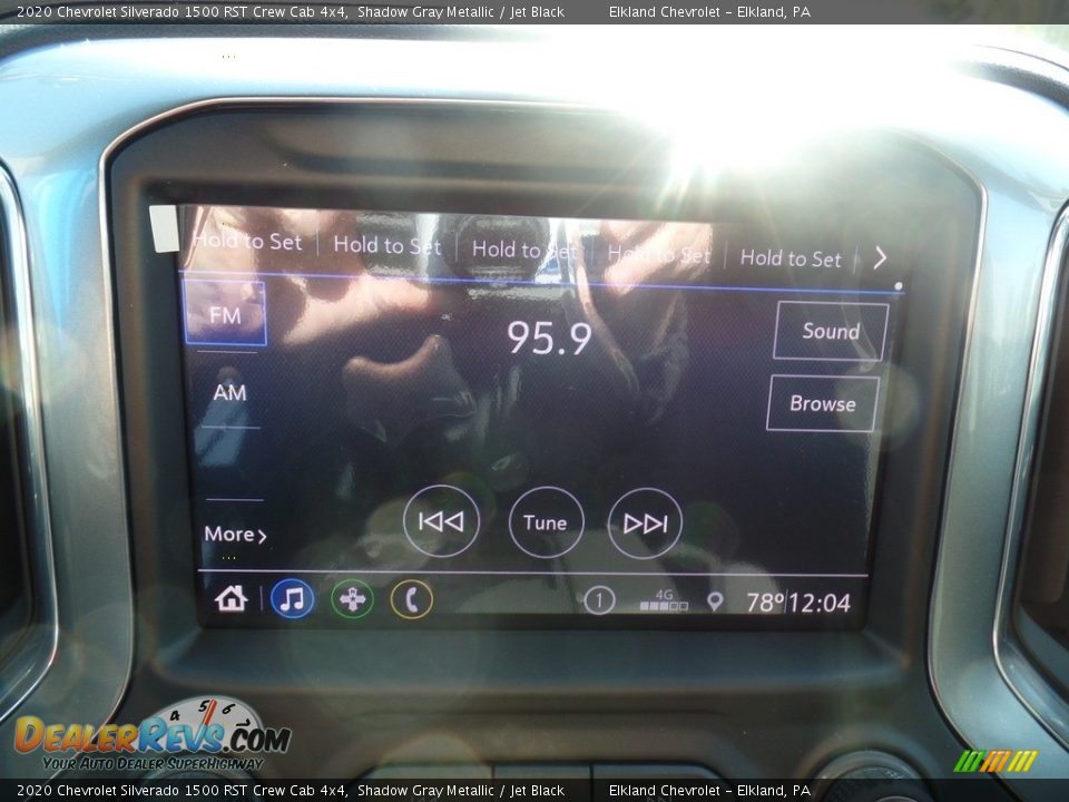 2020 Chevrolet Silverado 1500 RST Crew Cab 4x4 Shadow Gray Metallic / Jet Black Photo #27