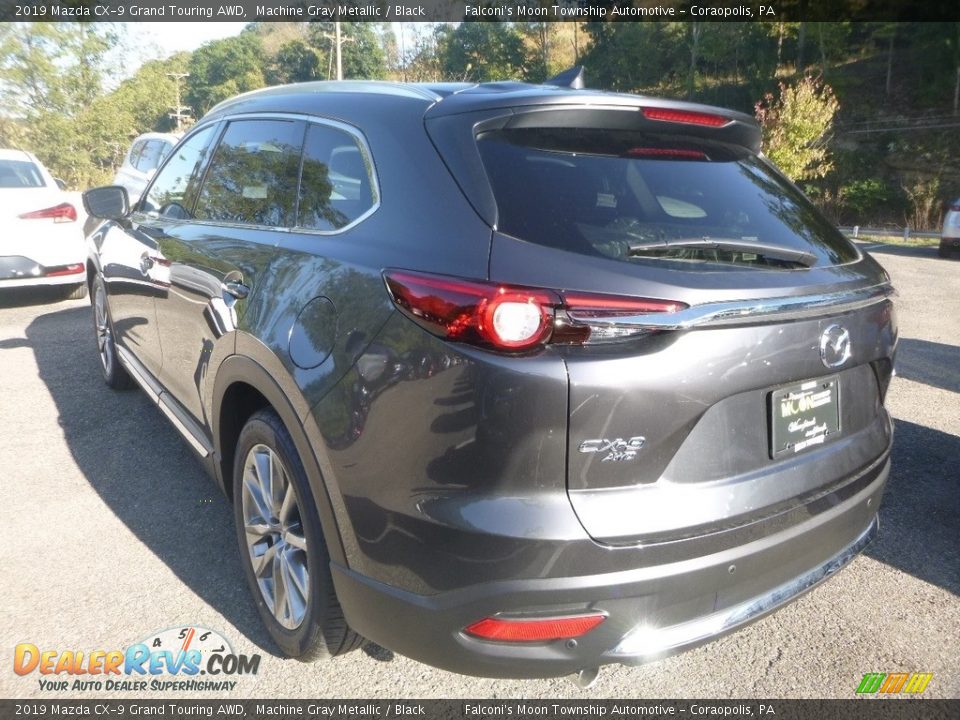 2019 Mazda CX-9 Grand Touring AWD Machine Gray Metallic / Black Photo #6