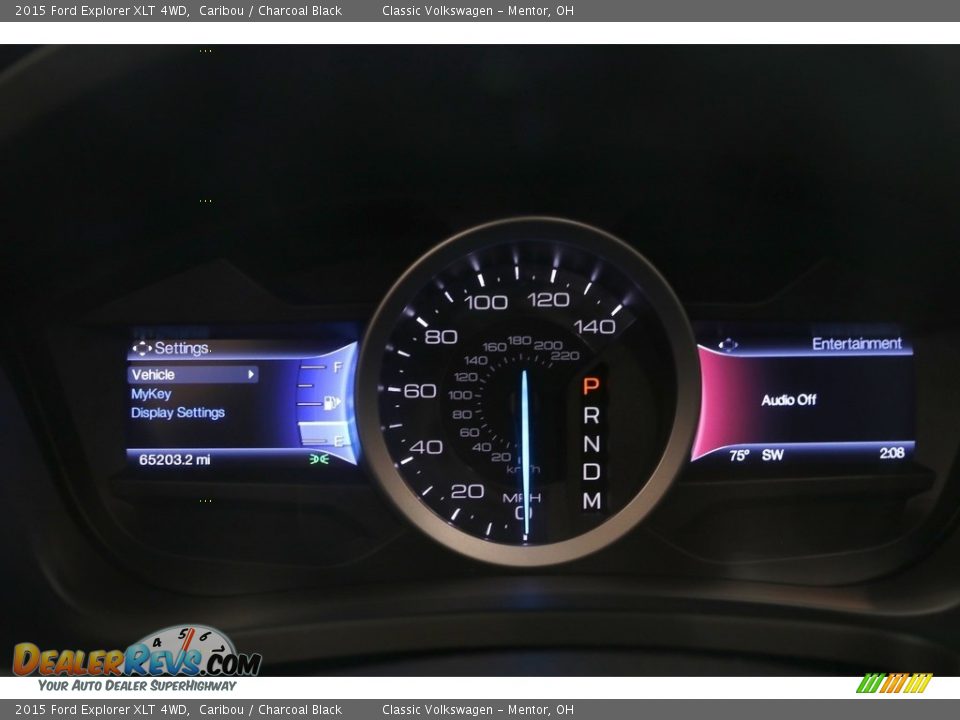 2015 Ford Explorer XLT 4WD Caribou / Charcoal Black Photo #8