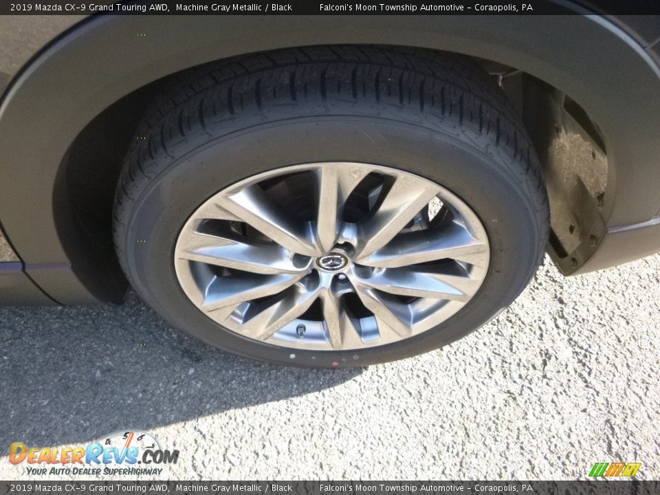2019 Mazda CX-9 Grand Touring AWD Machine Gray Metallic / Black Photo #7