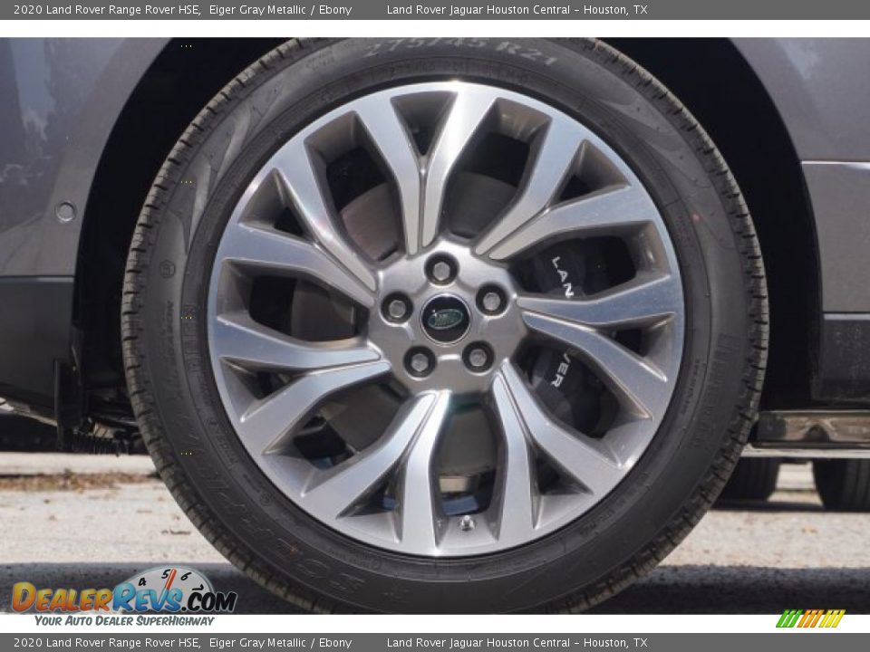 2020 Land Rover Range Rover HSE Eiger Gray Metallic / Ebony Photo #7