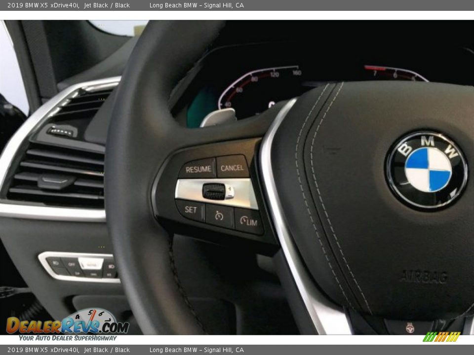 2019 BMW X5 xDrive40i Jet Black / Black Photo #14