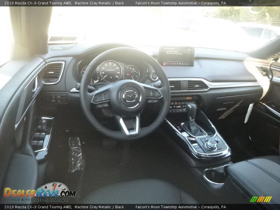 2019 Mazda CX-9 Grand Touring AWD Machine Gray Metallic / Black Photo #9