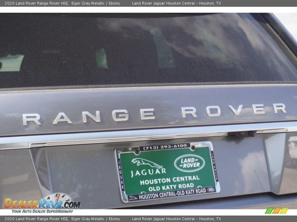 2020 Land Rover Range Rover HSE Eiger Gray Metallic / Ebony Photo #9