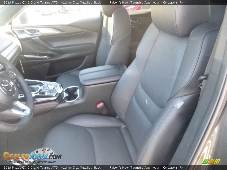 2019 Mazda CX-9 Grand Touring AWD Machine Gray Metallic / Black Photo #10