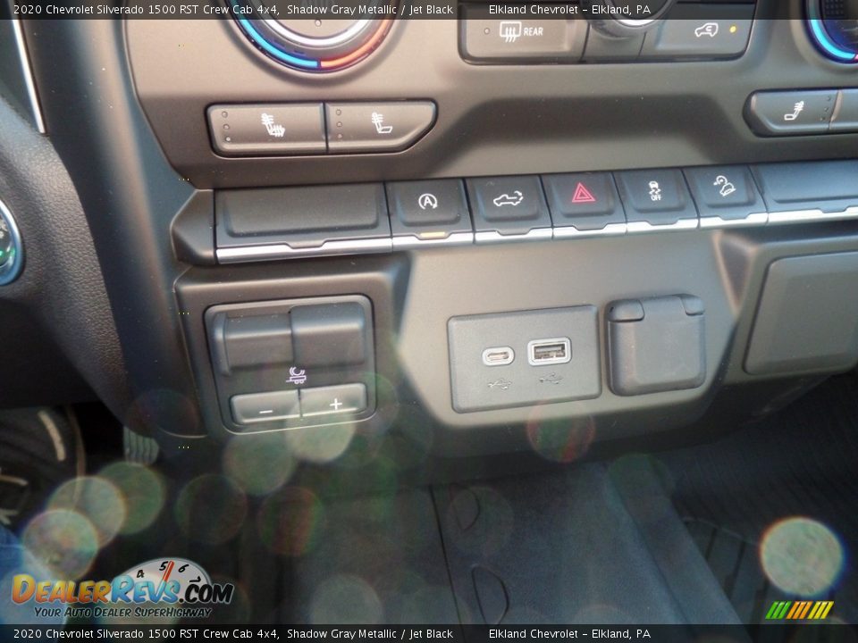 2020 Chevrolet Silverado 1500 RST Crew Cab 4x4 Shadow Gray Metallic / Jet Black Photo #30
