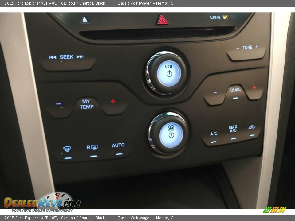 2015 Ford Explorer XLT 4WD Caribou / Charcoal Black Photo #15