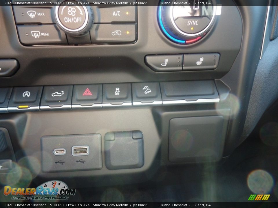 2020 Chevrolet Silverado 1500 RST Crew Cab 4x4 Shadow Gray Metallic / Jet Black Photo #31