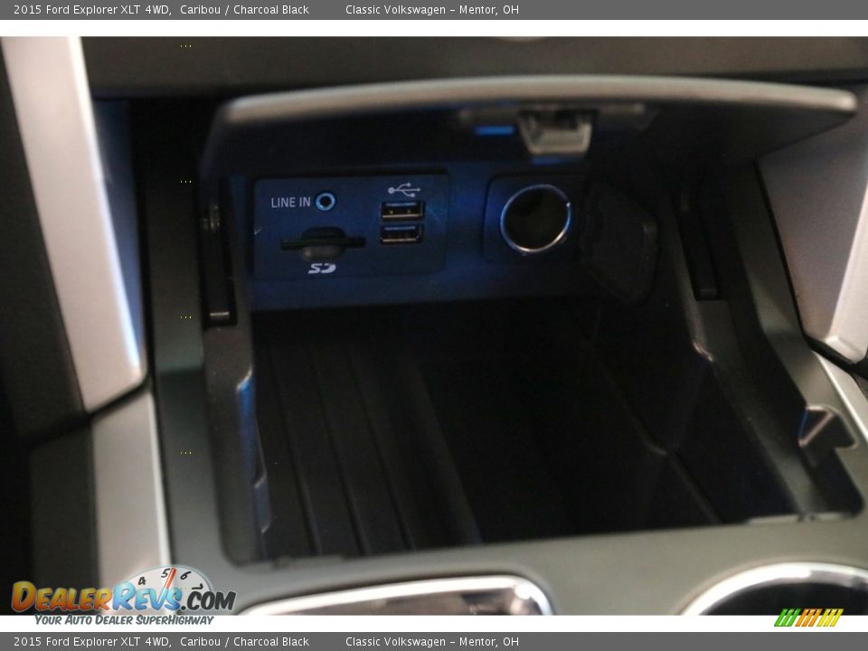 2015 Ford Explorer XLT 4WD Caribou / Charcoal Black Photo #17