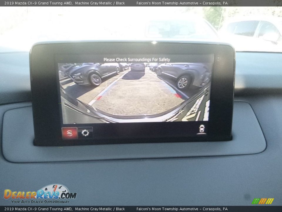 2019 Mazda CX-9 Grand Touring AWD Machine Gray Metallic / Black Photo #15