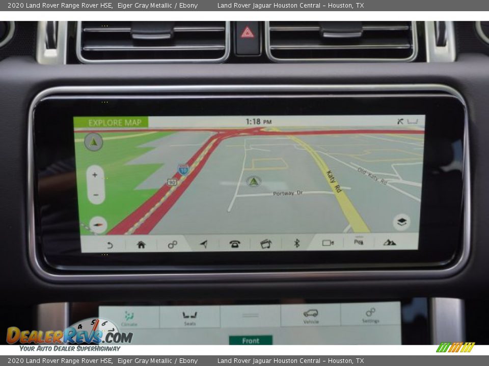 2020 Land Rover Range Rover HSE Eiger Gray Metallic / Ebony Photo #14