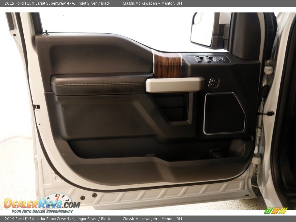 2019 Ford F150 Lariat SuperCrew 4x4 Ingot Silver / Black Photo #5