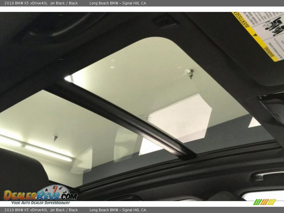 2019 BMW X5 xDrive40i Jet Black / Black Photo #25