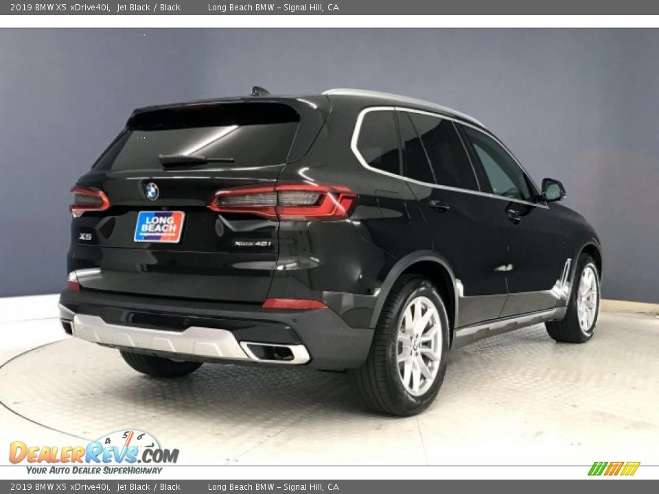2019 BMW X5 xDrive40i Jet Black / Black Photo #30