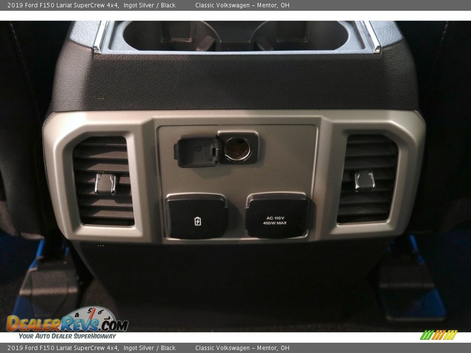 2019 Ford F150 Lariat SuperCrew 4x4 Ingot Silver / Black Photo #25