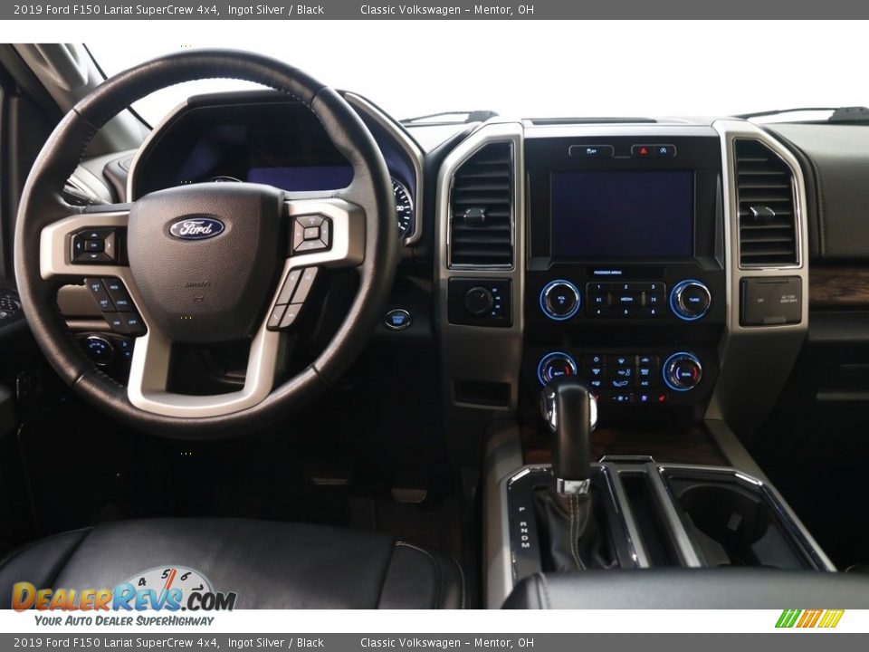 2019 Ford F150 Lariat SuperCrew 4x4 Ingot Silver / Black Photo #26