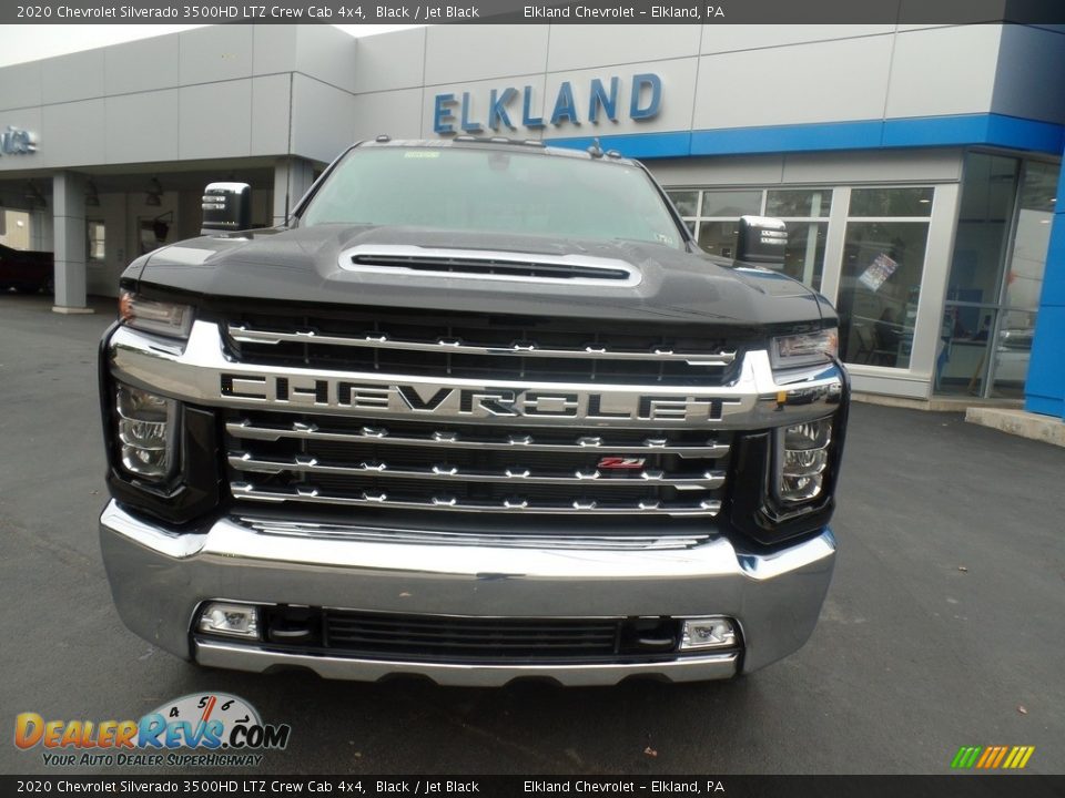 2020 Chevrolet Silverado 3500HD LTZ Crew Cab 4x4 Black / Jet Black Photo #3