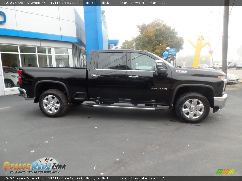 Black 2020 Chevrolet Silverado 3500HD LTZ Crew Cab 4x4 Photo #6