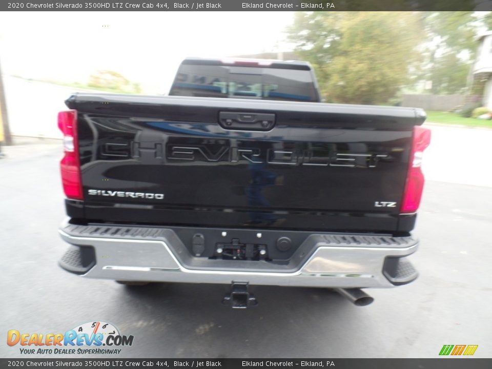 2020 Chevrolet Silverado 3500HD LTZ Crew Cab 4x4 Black / Jet Black Photo #8