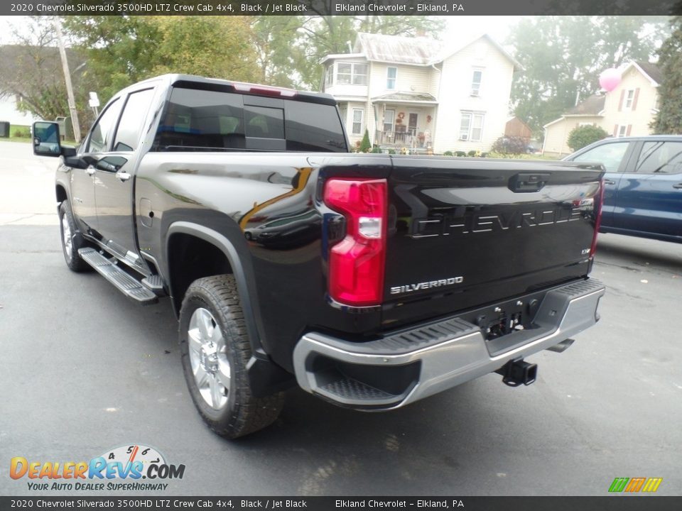 2020 Chevrolet Silverado 3500HD LTZ Crew Cab 4x4 Black / Jet Black Photo #9