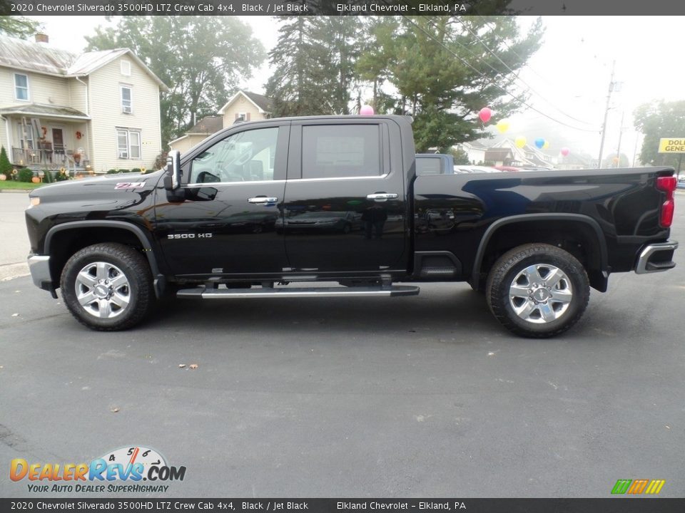 2020 Chevrolet Silverado 3500HD LTZ Crew Cab 4x4 Black / Jet Black Photo #14