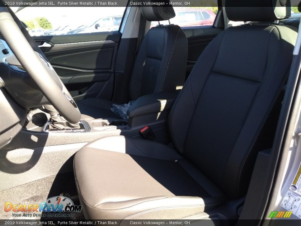 2019 Volkswagen Jetta SEL Pyrite Silver Metallic / Titan Black Photo #3