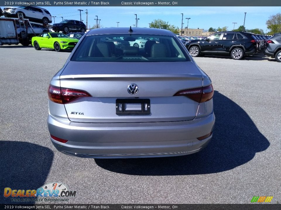 2019 Volkswagen Jetta SEL Pyrite Silver Metallic / Titan Black Photo #5