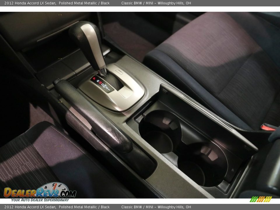 2012 Honda Accord LX Sedan Polished Metal Metallic / Black Photo #12