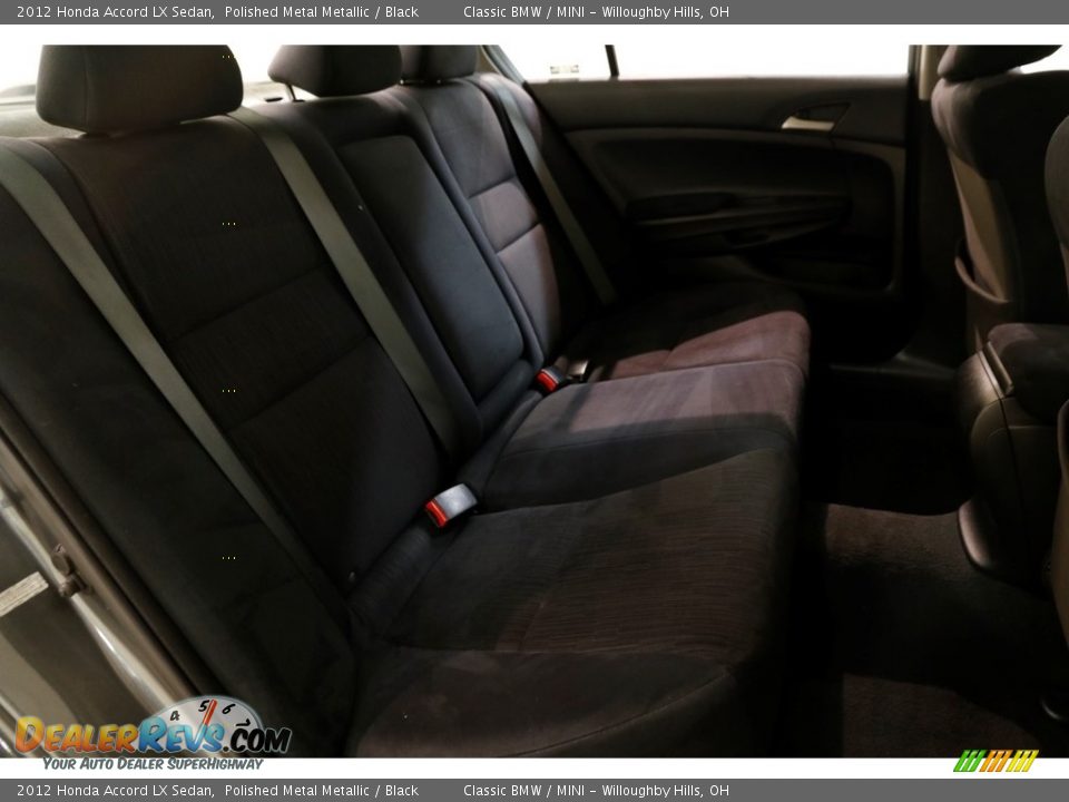 2012 Honda Accord LX Sedan Polished Metal Metallic / Black Photo #14