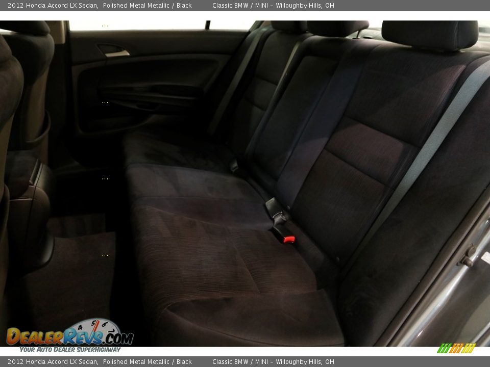 2012 Honda Accord LX Sedan Polished Metal Metallic / Black Photo #15